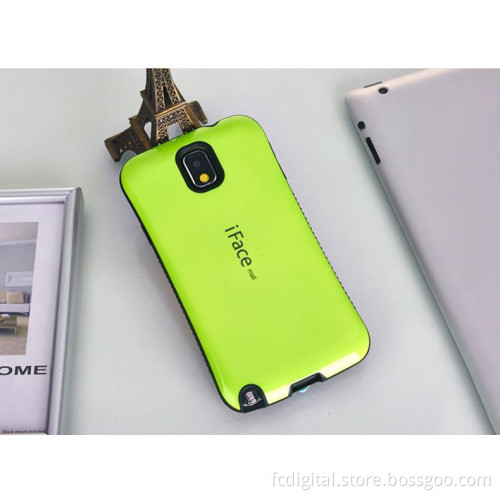 Korea Fashion Style Shockproof iface mobile cover cellphone case for Samsung Note 3 / 4 / 5 with Lowest price